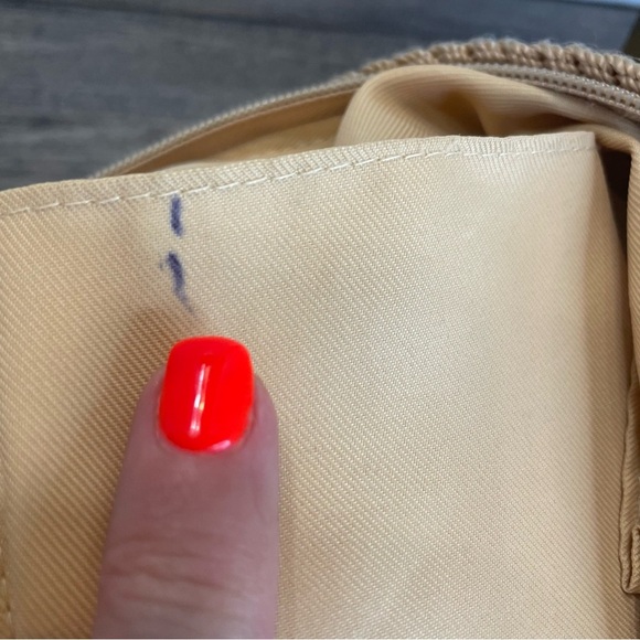 The Sak Shoulder Bag with Textured Woven Pattern. Double strap. Used. Ink spots. - Picture 10 of 10